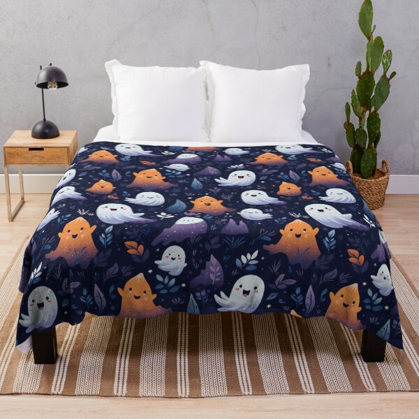 Item preview, Ethereal Echoes: Boo-tiful Ghosts Pattern designed and sold by KaleidoKiosk.