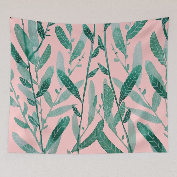 Item preview, Watercolor Nature on Pink designed and sold by franciscomff.
