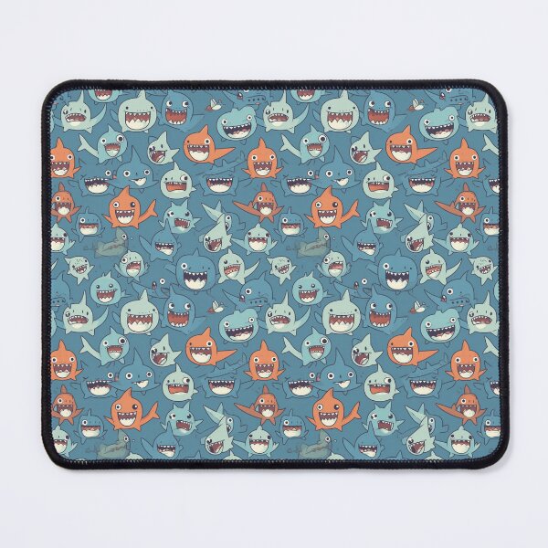 Item preview, Cartoon Cute Baby Shark Vintage JurassicPattern designed and sold by ideoinc.