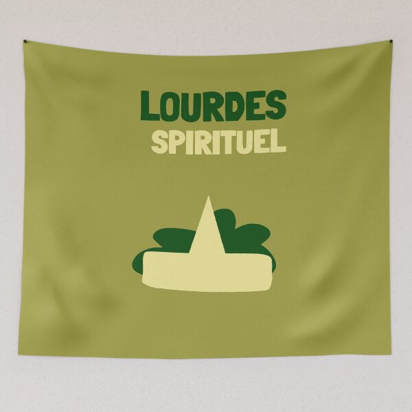 Item preview, Lourdes Spiritual abstract colorful designed and sold by eilaroc.