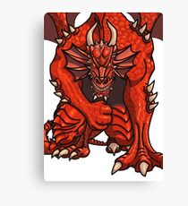 Red Dragon Canvas Print