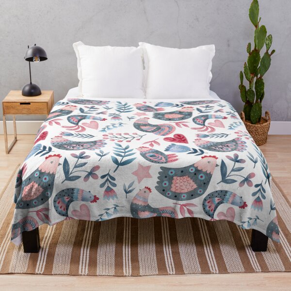 Item preview, Simple Scandinavian style Chicken pattern designed and sold by PlusAdore.