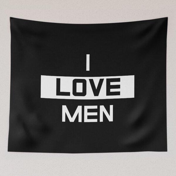 Item preview, I love men designed and sold by JonathanP514.