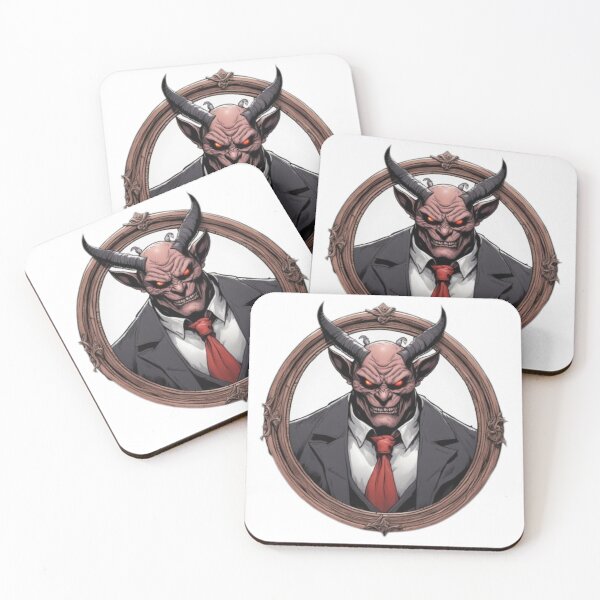 Item preview, Dapper Demon and Zealous Zealotry: Horned Fiend in a Suit designed and sold by stoicphoenix.