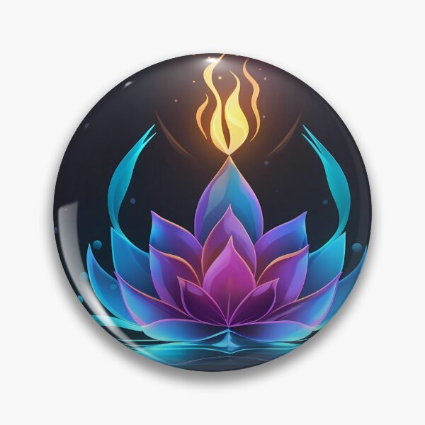 Item preview, “Neon Glow: Floral Energy” designed and sold by Art-Vortex-fr.