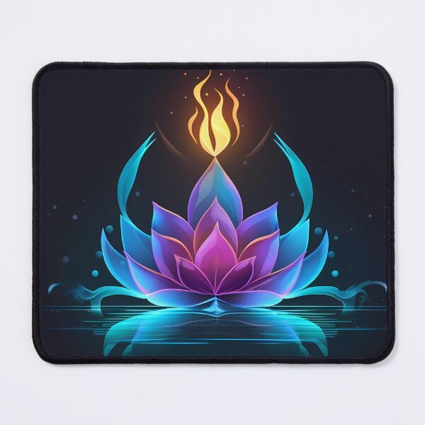Item preview, “Neon Glow: Floral Energy” designed and sold by Art-Vortex-fr.