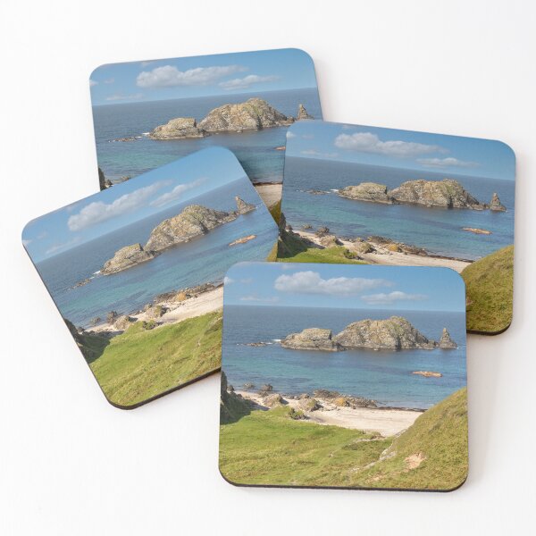Item preview, Lower Killeyan Beach Summer Skies Islay Scotland. designed and sold by PhotosEcosse.