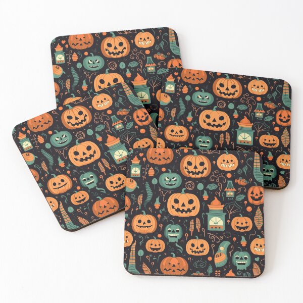 Item preview, Vintage Allure | Halloween Pumpkin Elegance designed and sold by FairX.