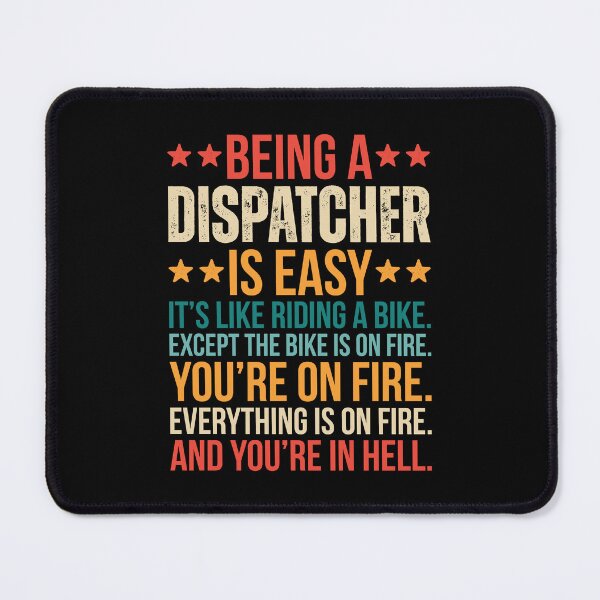 Item preview, Retro Being A Dispatcher Is Easy designed and sold by kamrankhan.