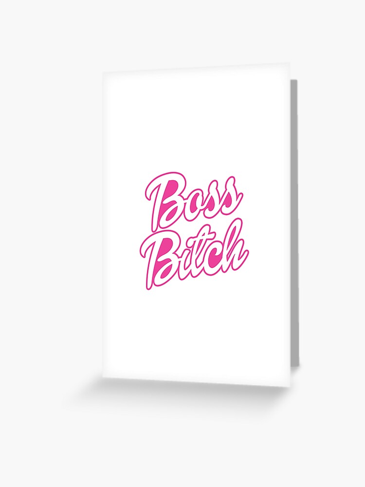 Boss Bitch Sticker for Sale by midwifesmarket