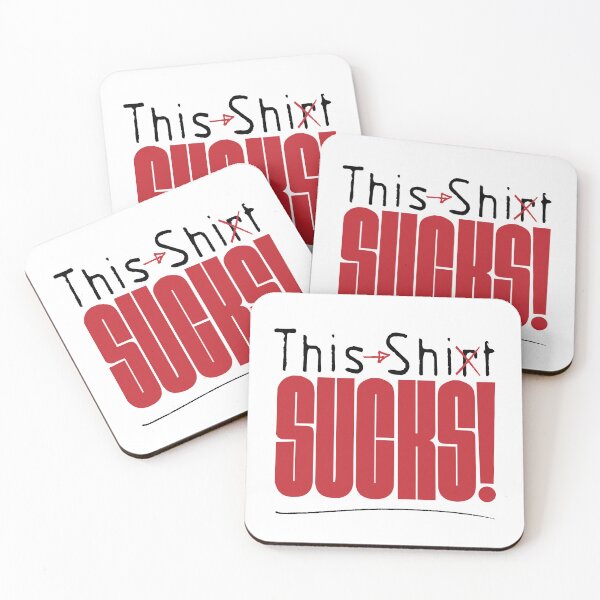 Item preview, This Shirt Sucks designed and sold by The SinkMeat Company.