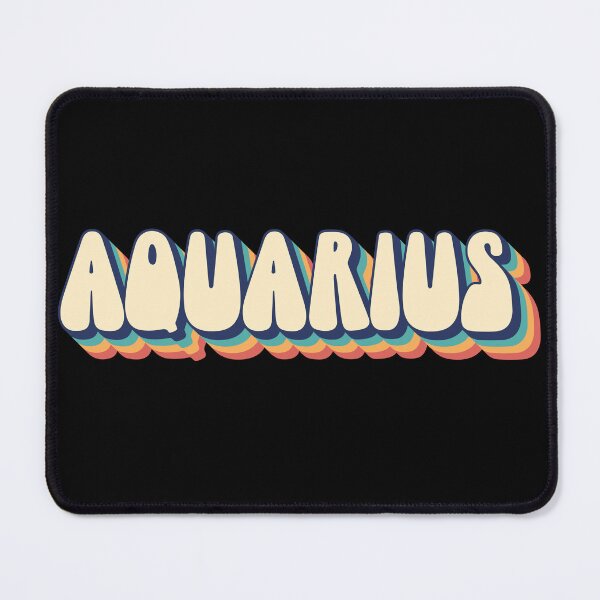 Item preview, Aquarius Retro designed and sold by MyStarSign.