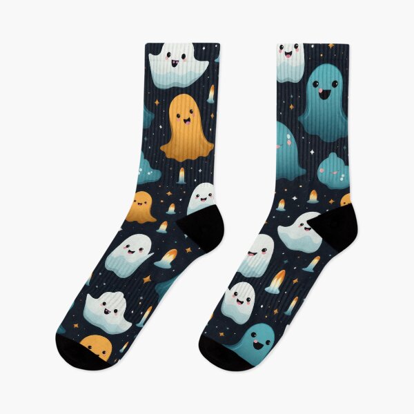 Item preview, Ethereal Echoes: Boo-tiful Ghosts Pattern designed and sold by KaleidoKiosk.