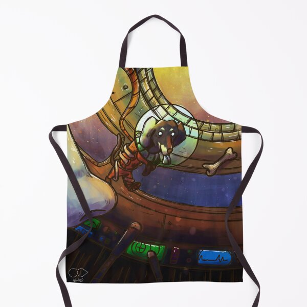 Item preview, space dog designed and sold by AnaLoup.