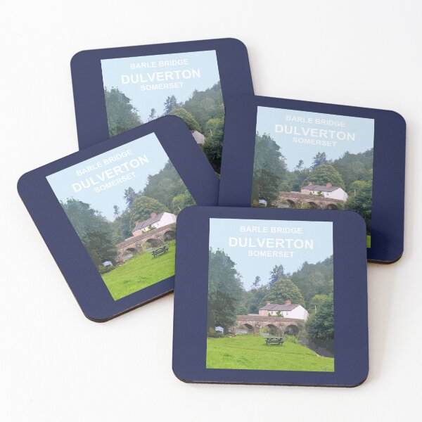 Item preview, Dulverton Somerset. Exmoor. Travel location poster designed and sold by BarbaraGlebska.