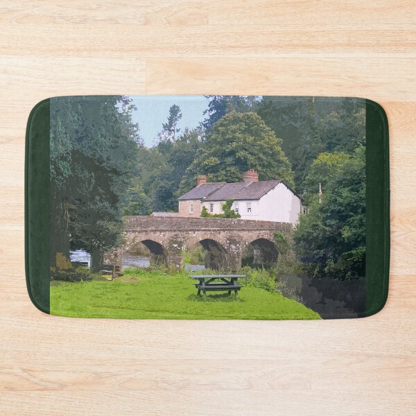 Item preview, Dulverton Somerset. Exmoor. Travel location poster designed and sold by BarbaraGlebska.