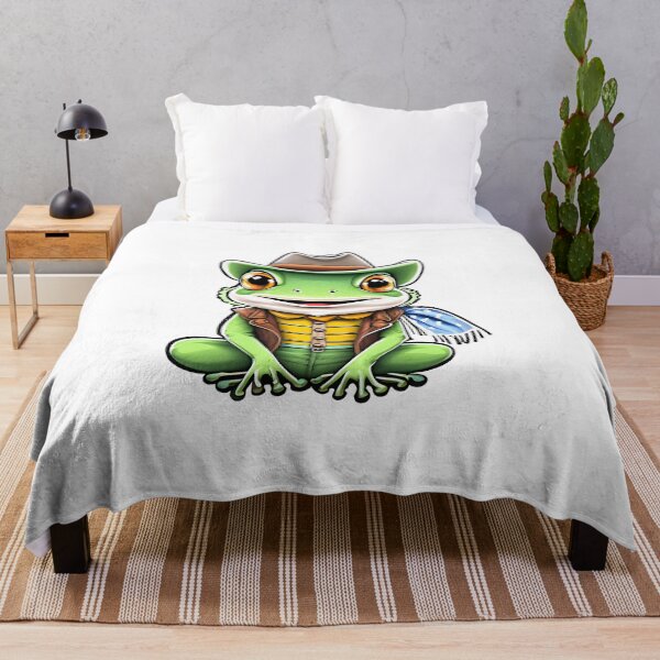 Item preview, Frog with a Cowboy Hat designed and sold by Kacpi-Design.