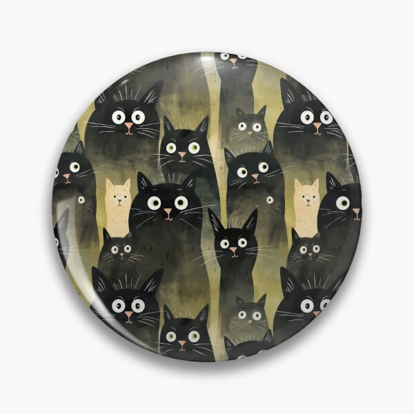 Item preview, Surprised Adorable Watercolor Cats designed and sold by VintageFlorals.