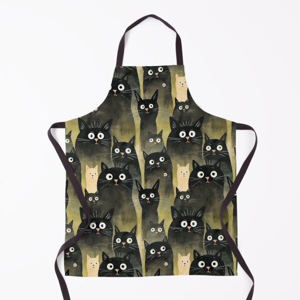 Item preview, Surprised Adorable Watercolor Cats designed and sold by VintageFlorals.