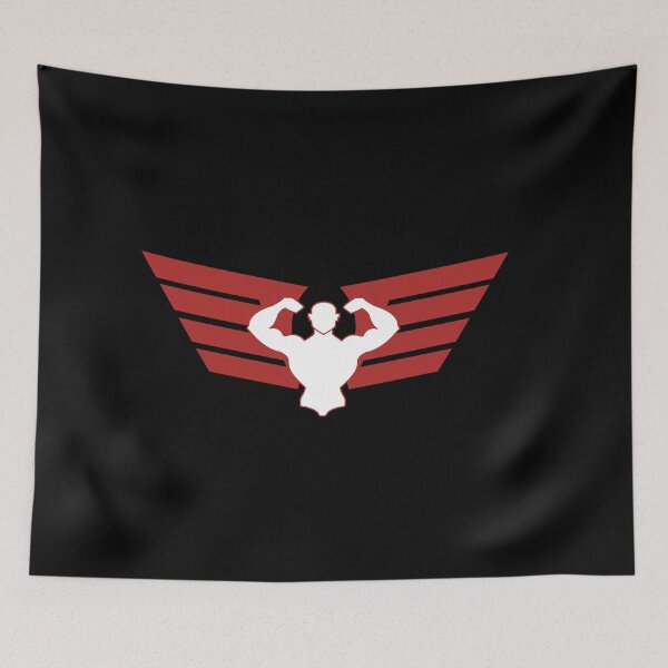 Item preview, gym wings  muscle hero t-shirt designed and sold by bigronnyw.