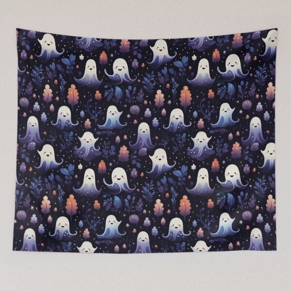 Item preview, Ethereal Echoes: Boo-tiful Ghosts Pattern designed and sold by KaleidoKiosk.