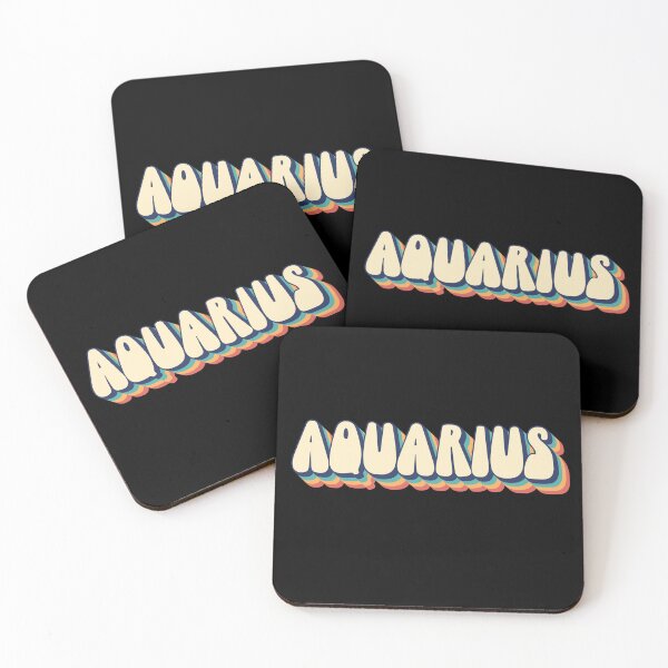 Item preview, Aquarius Retro designed and sold by MyStarSign.