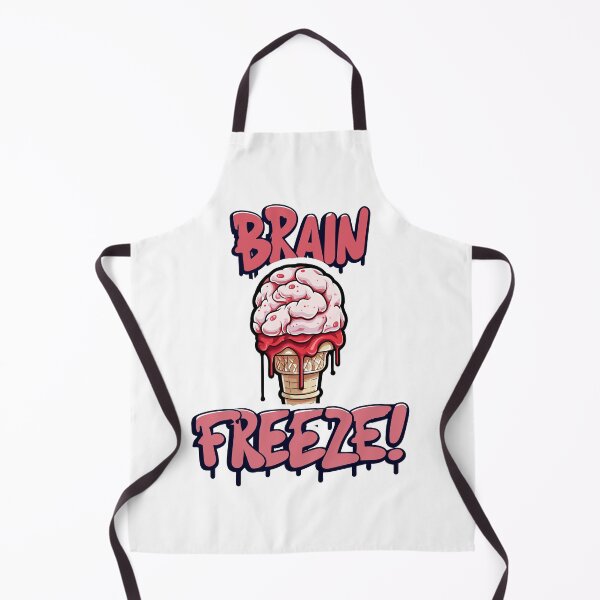 Item preview, Brain Freeze Ice Cream Brain designed and sold by MomoPixels.