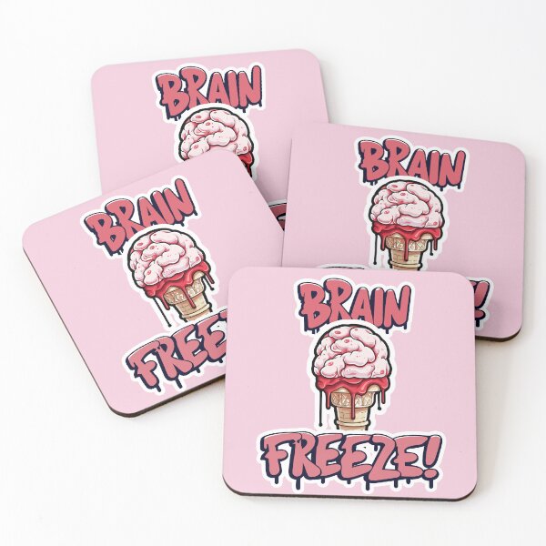 Item preview, Brain Freeze Ice Cream Brain designed and sold by MomoPixels.