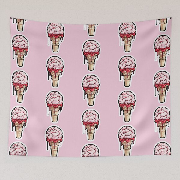 Item preview, Brain Freeze Ice Cream Brain designed and sold by MomoPixels.
