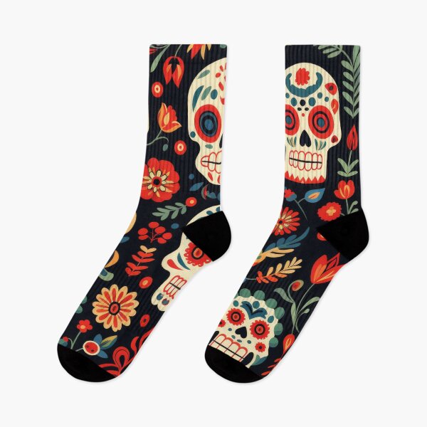 Item preview, Dia de los Muertos, Sugar Skull Pattern, Calavera day of the dead designed and sold by ZAHARIA DANIELA.