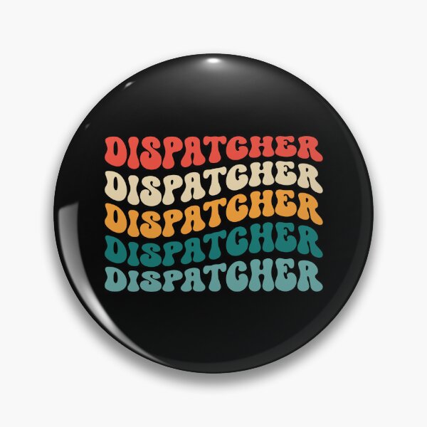 Artikelvorschau, Dispatcher Retro Wavy Groovy entworfen und verkauft von kamrankhan.