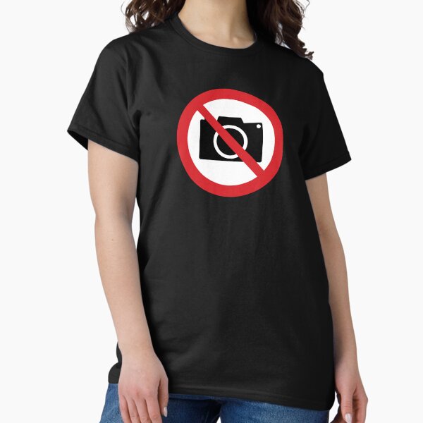 Item preview, NO Photography / NO Photos / NO Cameras (On Black) designed and sold by STUDIO-72.
