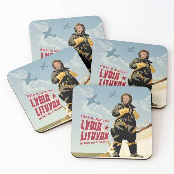Item preview, Lydia Litvyak Russian Fighter Pilot designed and sold by jagerjg26.