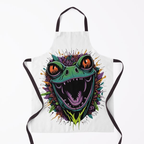 Item preview, Frog Head Fiesta: A Colorful Ode to Screaming Froggy designed and sold by mrabdennour.