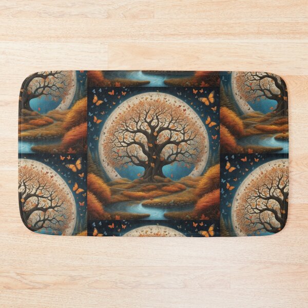 Item preview, Magical Halo Autumn Fall Tree and Butterflies designed and sold by DigiDesignArt.