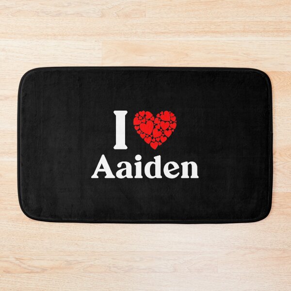 Item preview, Aaiden Heart - I Love Aaiden designed and sold by MiraclePitts.