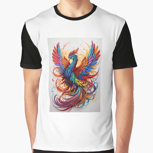 Aperçu de l'œuvre ave fenix couleur arcobaleno créée et vendue par hatsarin.