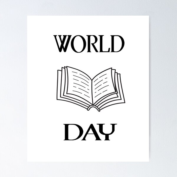 World Book Day Circle Black Stock Vector - Illustration of background,  design: 271257929