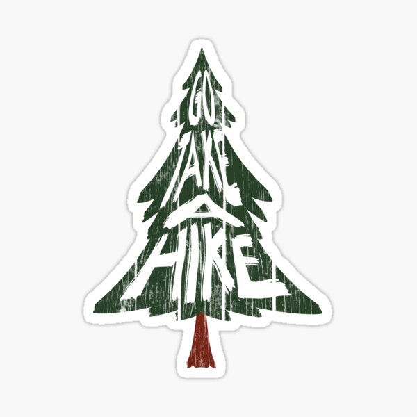 Go Take A Hike Sticker Sticker