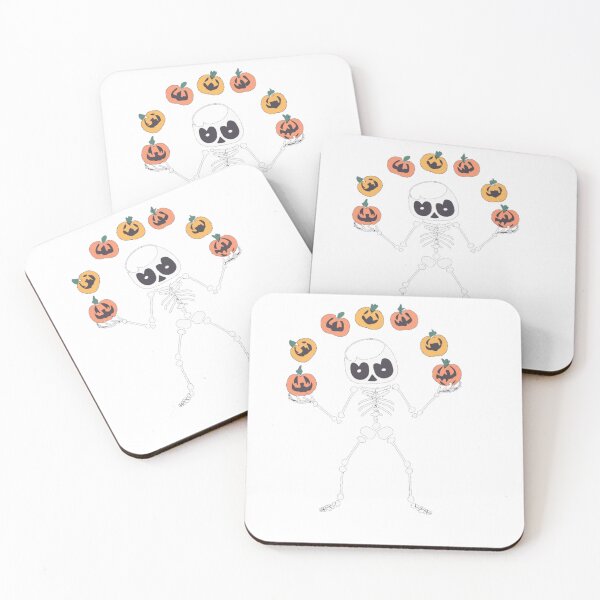 Item preview, Skeleton Juggling Pumpkins Funny Spooky  designed and sold by ShopSunday.