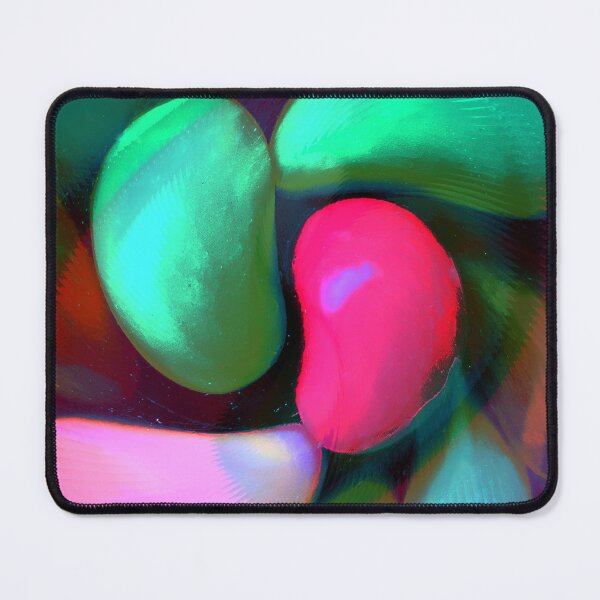 Item preview, green and pink abstract shapes movement designed and sold by Gabriel BOCQUAIRE.