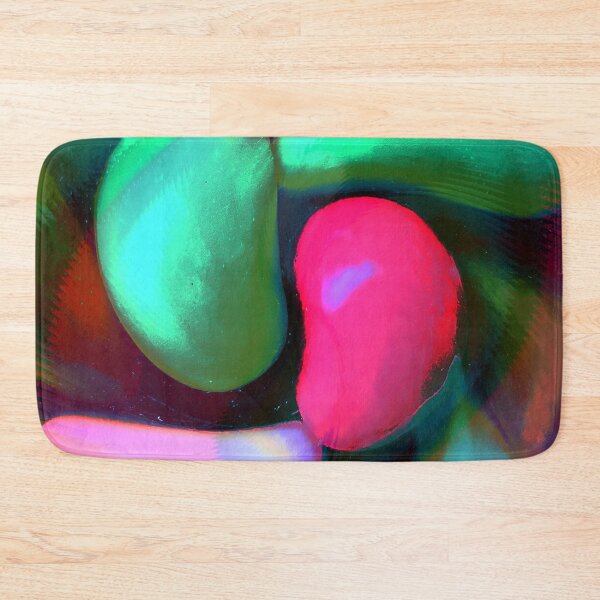 Item preview, green and pink abstract shapes movement designed and sold by Gabriel BOCQUAIRE.