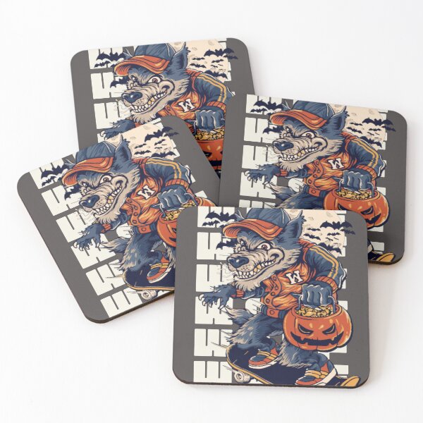 Item preview, Black beige navy Werewolf designed and sold by Beaurix.