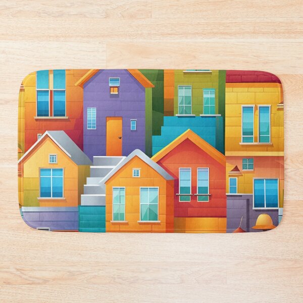 Item preview,  Houses vector pattern designed and sold by Gala-life1.