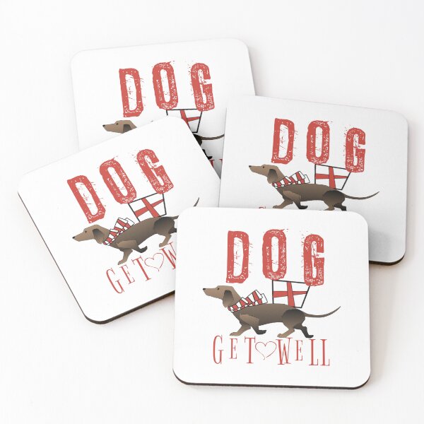 Item preview, get well soon! dog  designed and sold by storefoxmix.