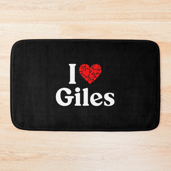 Item preview, Giles Heart - I Love Giles designed and sold by MiraclePitts.