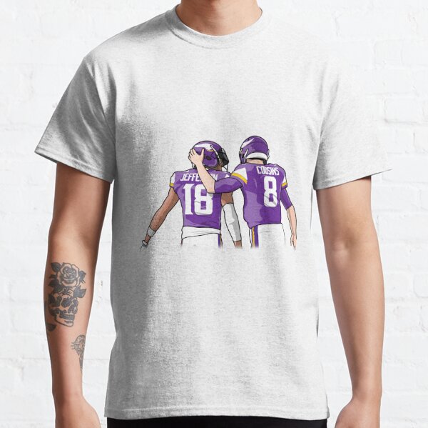 Nike / NFL Team Apparel Youth Minnesota Vikings Adam Thielen #85 Purple  Player T-Shirt