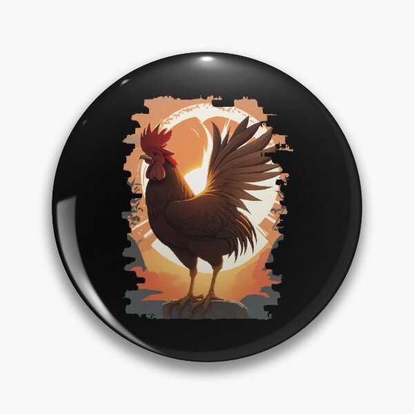 Item preview, Sunrise Rooster Crowing designed and sold by Getup-clothing.