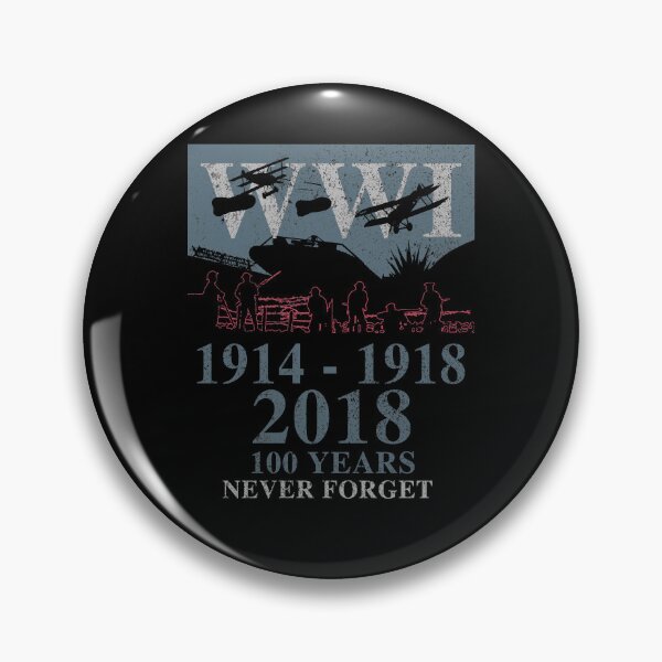 Item preview, World War One 100 Years Commemoration Remember Never Forget  Gift designed and sold by MilitaryMart.