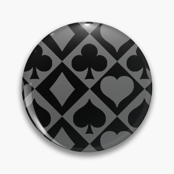 Item preview, Playing Card Style Black/Grey designed and sold by KelchKreatives.